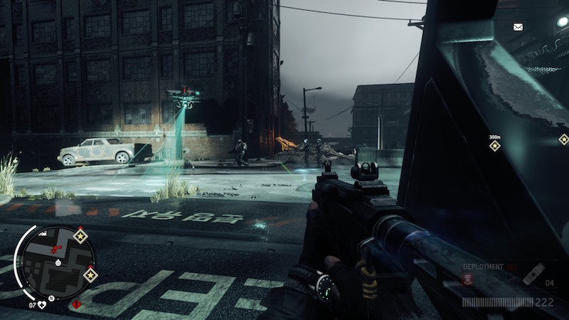 Ambushing a passing patrol in a Red Zone.